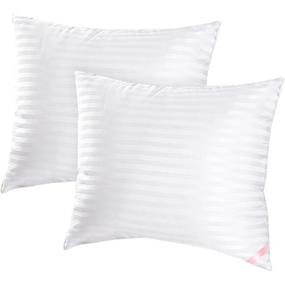 White 18x18 Throw Pillow Inserts Sofa Bed Cushion Polyester Fill Washable - Picture 7 of 7